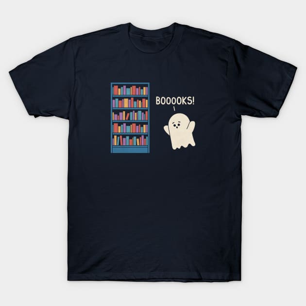 Booooks T-Shirt by HandsOffMyDinosaur